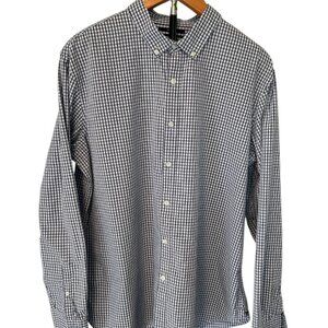 Men’s dress shirt Claiborne XXL 100% Cotton‎ checkerd